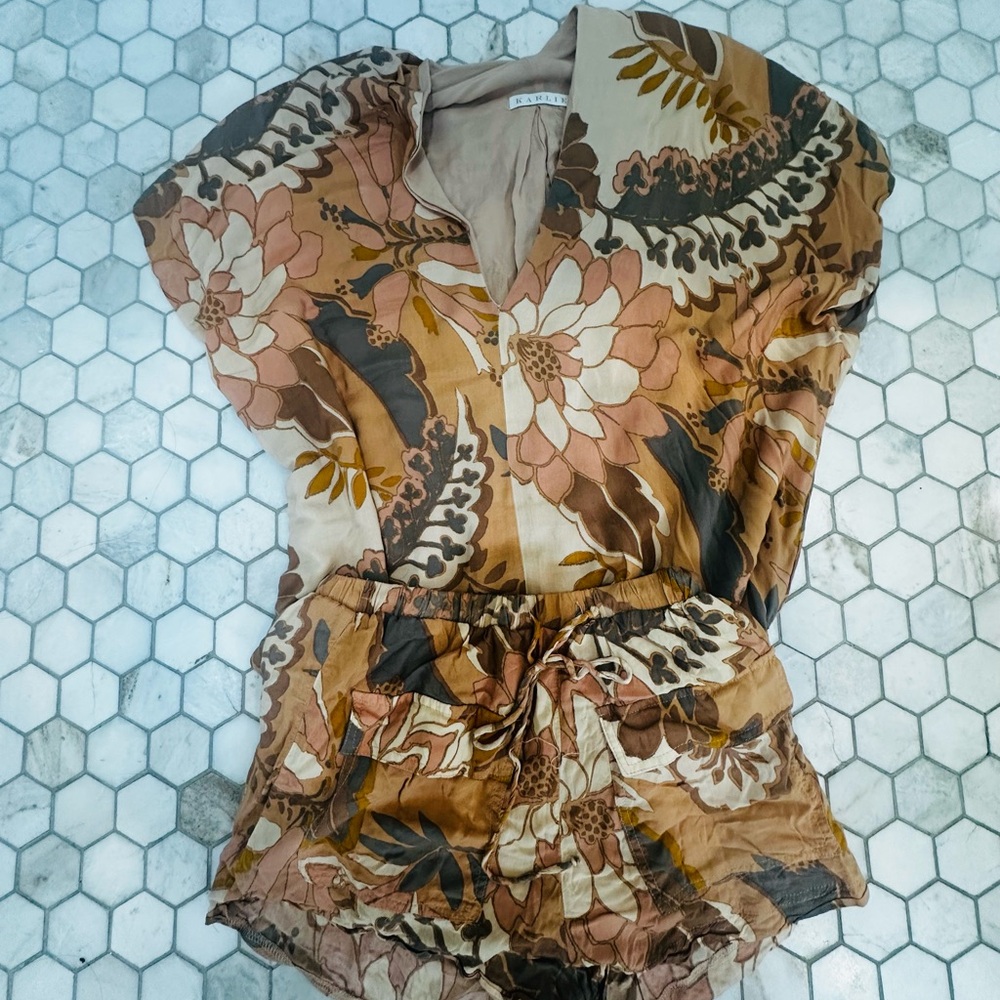 Karlie shorts set